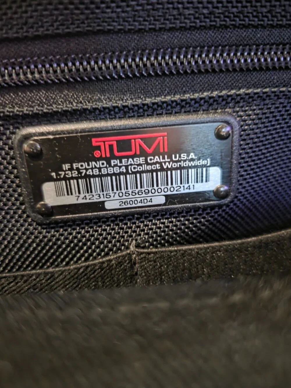Tumi Alpha Expandable briefcase and overnighter